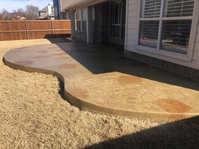 Concrete Patio Installation