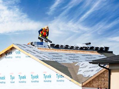 Istck Contractors Working On Both Roofing