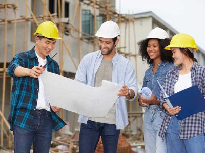 Istck Team Collaborating On A New Building Site