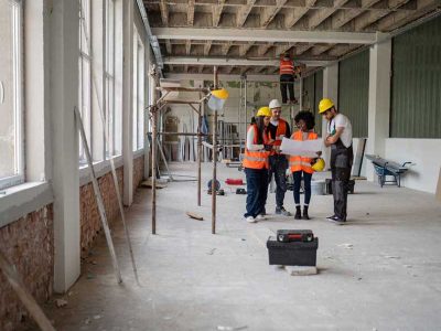 Istck Team Working On A Commercial Property