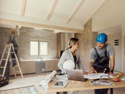 Istck Team Working On A Home Remodel Project
